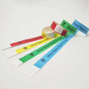 Paper Wristbands Branded